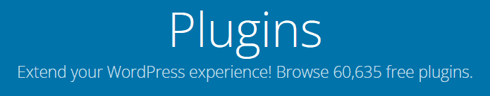 WordPress plugins count